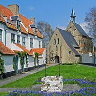 Begijnhof van Diksmuide, België
